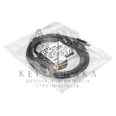 Кабель miniDisplayPort-DVI ExeGate EX-CC-mDPM-DVIM-1.8 (mini20M/25M, 1,8м)