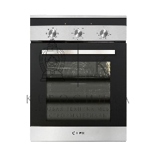 Духовой шкаф LEX EDM 4570 IX55 л, таймер, 7 функций, встраиваемый