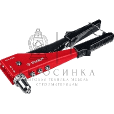 Заклепочник Зубр М-180 для заклепок 2.4-4.8 мм из алюминия и стали, стальной корпус 31199_z01