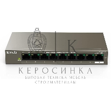 Коммутатор 9PORT 10/100M POE TEF1109P-8-63W Tenda