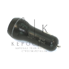 Автомобильное зарядное устройство AMPERIN CCB-1USB USB DC 5V 3.0A/9V 2A/12V 1.5A черный