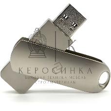 Флешка USB Digma DRIVE3 (DGFUM256A30SR), 256Gb, USB 3.0, R/W 120/50, серебристый