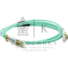 Патч-корд LANMASTER LAN-2LC-2LC/OM3-10 2x50/125 OM3 LC дуплекс-LC дуплекс 10м LSZH голубой