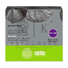 Картридж ленточный Cactus CS-DK11209 черный для Brother P-touch QL-500, QL-550, QL-700, QL-800