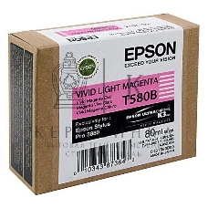 Картридж струйный Epson C13T580B00 светло-пурпурный (80мл)