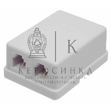 Модуль TWT (TWT-SA2-WH) Настенная коробка 2 порт. для Keystone