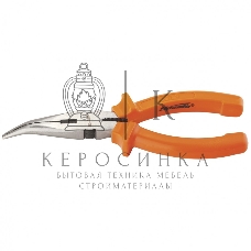 Утконосы Sparta длинногубцы изогнутые classic 160мм шлифованные пластмассовые рукоятки