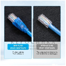 Колпачки изолирующие Vention IODY0-50 для разъемов RJ-45 (50 шт.) - Желтый