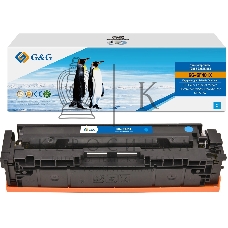 Картридж G&G аналог HP CF401X/201X синий 2.3k с чипом