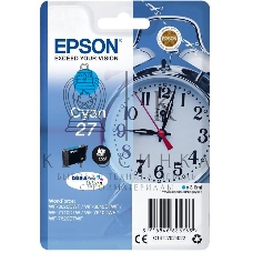 Картридж струйный Epson T2702 (C13T27024022/C13T27024020) голубой, 300 стр., для WF7110/7610/7620