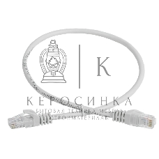 Шнур коммутационный Cat.5e UTP 5м серый GENERICA