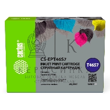 Картридж струйный Cactus CS-EPT46S7 (T46S7) серый пигментный (30 мл) для Epson SureColor SC-P700