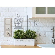 Рамка 3 поста шампань Inspiria