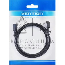 Кабель Vention HDMI High speed v2.0 with Ethernet 19M/19M угол 270 - 2м