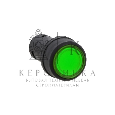 Кнопка SW2C-10D с подсветкой зел. NO EKF sw2c-md-g