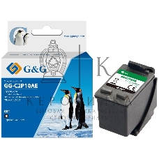 Картридж струйный G&G GG-C2P10AE 651 черный (12мл) для HP DeskJet 5575/5645