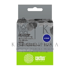 Картридж ленточный Cactus CS-LK3YBP черный шрифт, желтый фон (9 мм, 9 м) для Epson LW300/LW400/LW700/LW600P/LW1000P/K400/Z700/Z900