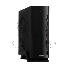 Компьютерный корпус ExeGate EX268694RUS Компьютерный корпус MiniITX ExeGate MI-208 Black, miniITX/mATX, M350, 80мм, 2хUSB, Audio