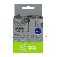 Картридж ленточный Cactus CS-LK3RBP черный, 9мм, 9м для Epson LW300/LW400/LW700/LW600P/LW1000P/K400/Z700/Z900