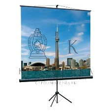 Экран на треноге Lumien 150x150 см Eco View LEV-100101 1:1 напольный рулонный