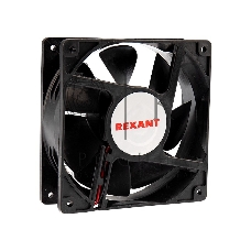 Вентилятор для корпуса Rexant RХ 12038MS 12 VDC черный, 120 мм, 2300 об/мин, 36 дБ, 2 pin