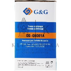 Картридж лазерный G&G GG-Q6001A голубой (2000 стр.) для HP CLJ 1600/2600/2605N, LBP 5000/5100
