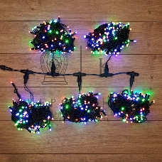 Гирлянда Neon-night LED ClipLight 24V, 5 нитей по 20 метров, цвет диодов мульти