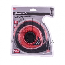 Рулетка геодезическая Matrix 30 м х 15 мм, закр. корп., фибергласс. лента, двухст. шкала, PRO