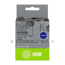 Картридж ленточный Cactus CS-LK4RBP черный для Epson LW300/LW400/LW700/LW600P/LW1000P/K400/Z700/Z900