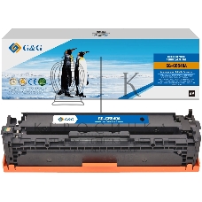 Картридж G&G аналог HP CB540A/125A/Canon 716 черный 2.2k с чипом