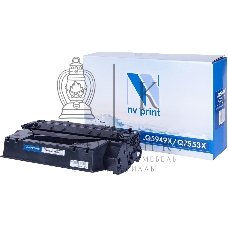 Картридж лазерный NVPrint совместимый HP Q5949X/Q7553X для LJ 1320/3390/3392/P2014/P2015/M2727 (7000k)