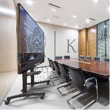 Мобильная стойка МОТОРИЗОВАННАЯ ONKRON на 1 ТВ/50-100