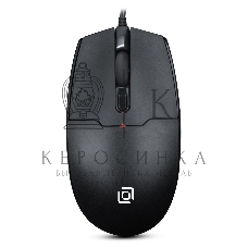 Мышь проводная Oklick 147M черный, 1600 dpi, USB, кнопки - 3