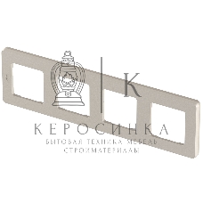 Рамка 4 поста шампань Inspiria