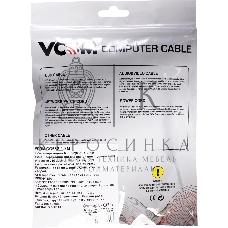 Кабель-переходник Mini DisplayPort M -> DisplayPort M 4K*60 Hz 1,8 м VCOM CG682-1.8M