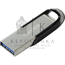 Флешка USB Sandisk CZ73 Cruzer Ultra Flair (SDCZ73-128G-G46), 128Gb, USB 3.0, R/W 150/45, серебристый/черный