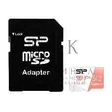 Флеш карта microSD 1Tb Silicon Power Superior A1 microSDXC Class 10 UHS-I U3 100/80 Mb/s (SD адаптер)