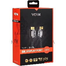 Кабель соединительный VCOM CG634-2M DISPLAY PORT v1.4, 8K@60Hz, 2 м