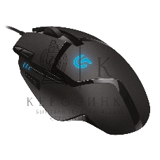 Мышь проводная Logitech G402 Hyperion Fury, черный, 4000 dpi, USB, кнопки - 8
