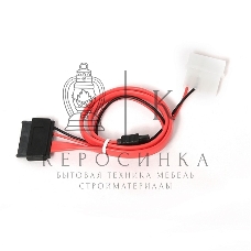 Кабель Gembird/Cablexpert Combo miniSATA, molex+SATA/miniSATA, 6pin+7pin, (длина инт-35 см, пит-30 см)