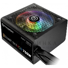 Блок питания Thermaltake Smart PS-SPR-0750NHSABE-1, 750Вт, 80 PLUS Bronze, 120мм, черный