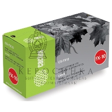 Картридж лазерный Cactus CS-FX10S черный (2000 стр.) для Canon MF4000/4100/4200/4600/FAX-L95/100/120