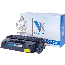 Картридж лазерный NVPrint совместимый HP Q7553X для LJ P2014/P2015/M2727 (7000k)