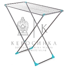 Сушилка для белья НИКА СБ3/С напольная 10 м, серебро