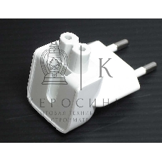 Адаптер-переходник Europlug (Евровилка) для блоков питания Apple