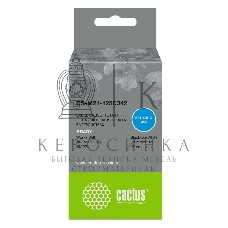 Картридж ленточный Cactus CS-M21-125C342 черный шрифт, белый фон (6 мм, 2.1 м) для Brady BMP21-PLUS, BMP21, BMP21-LAB