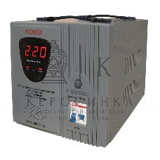 Стабилизатор напряжения Ресанта АСН-5000/1-Ц электронный однофазный серый