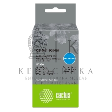 Картридж ленточный Cactus CS-M21-500499 черный шрифт, белый фон (12.7 мм, 4.9 м) для Brady BMP21-PLUS, BMP21-LAB