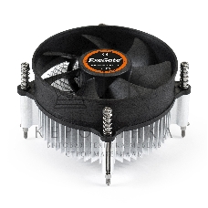 Кулер для процессора ExeGate EK-11508.PWM серебристый/черный, 90 мм, алюминий, 2600 об/мин, 23.5 дБ, 4 pin, 75 Вт, 60 мм