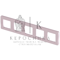 Рамка 5 постов розовый Inspiria